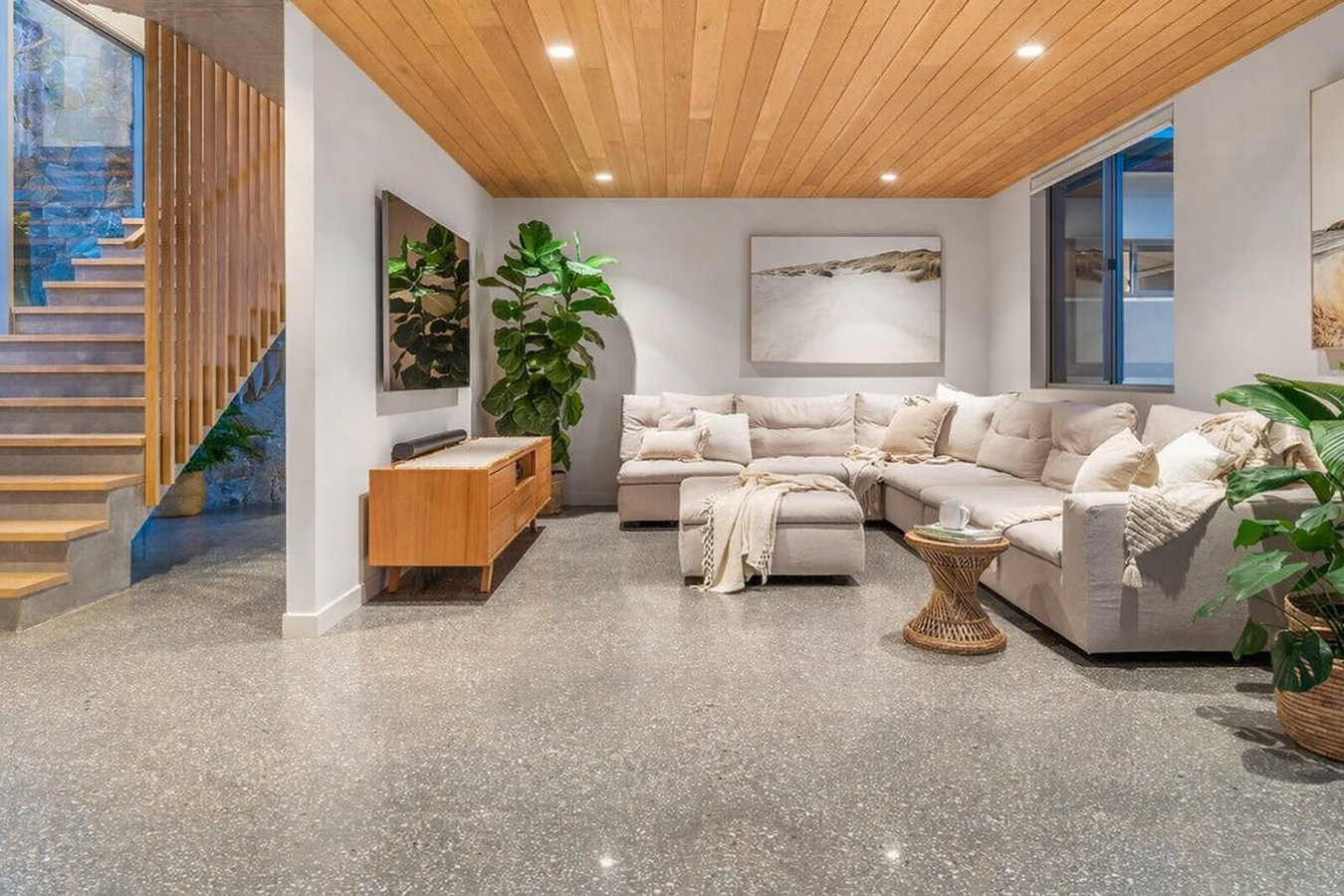 Concrete floor installation in West Lafayette, IN
