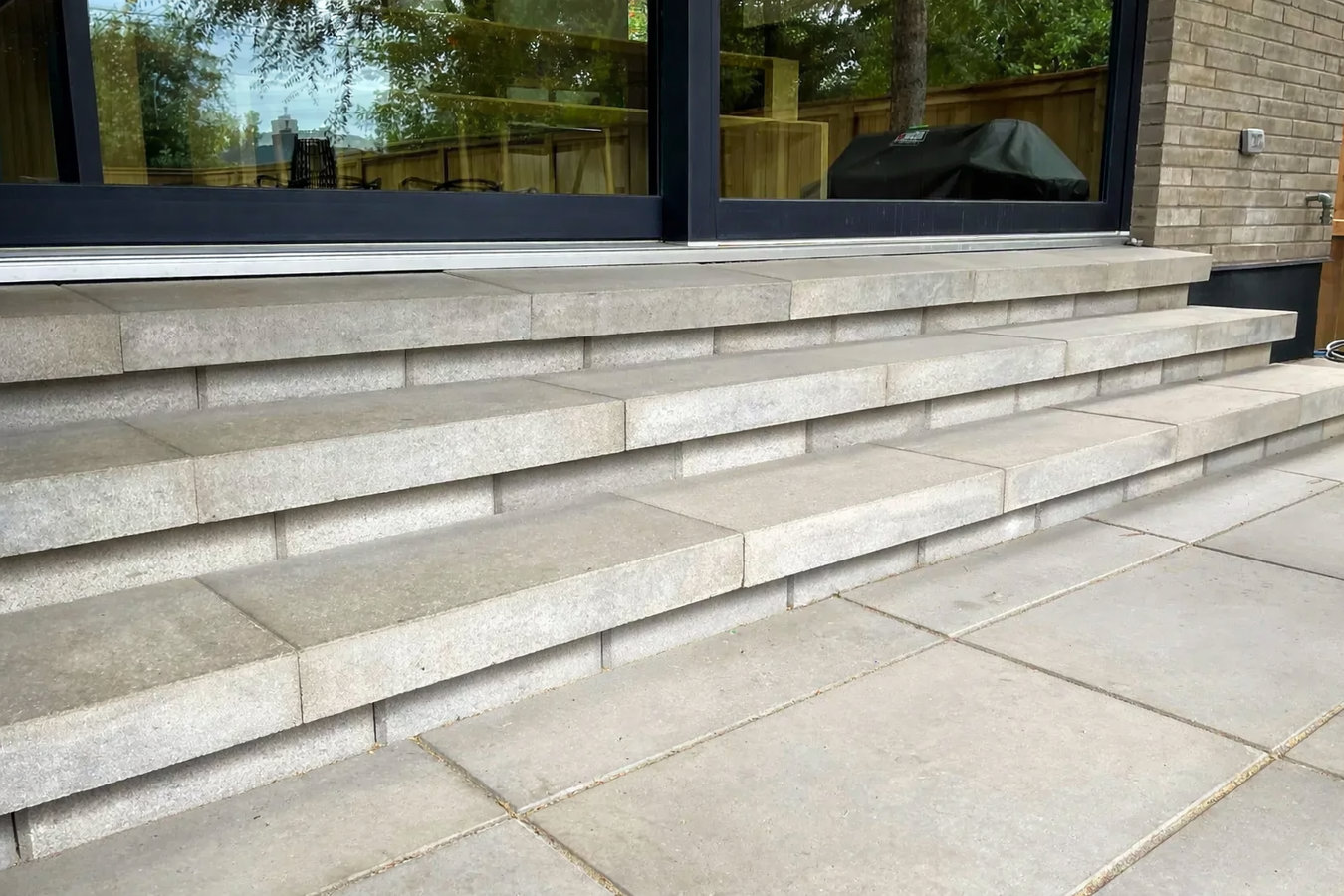 Concrete steps construction in West Lafayette, IN